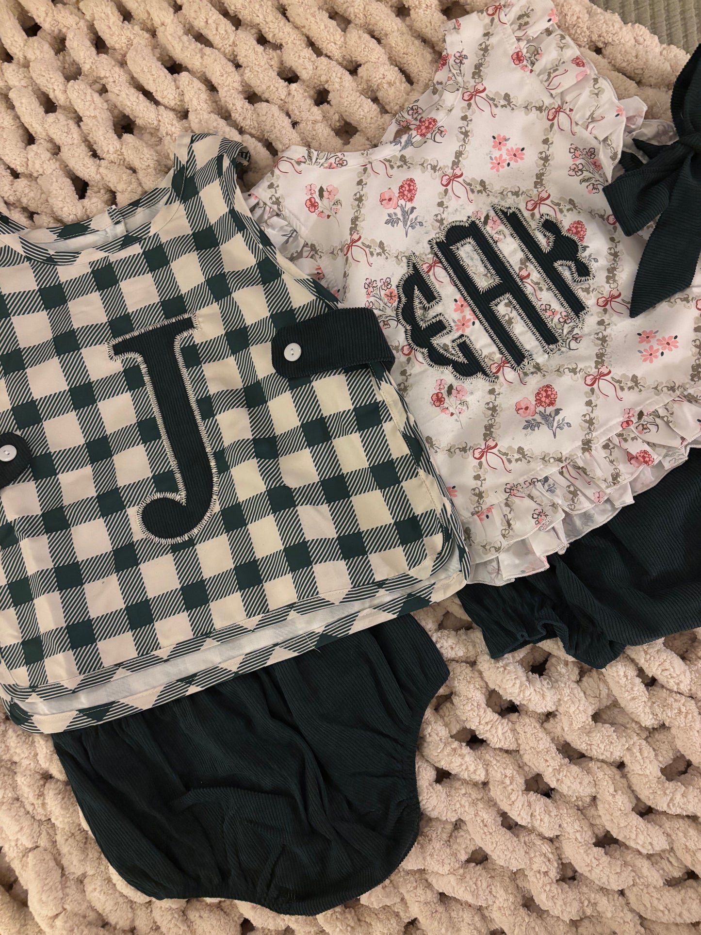 Girls Fall Apron Sets