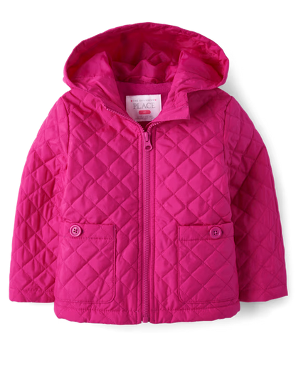 Toddler Girls Quilted Jacket