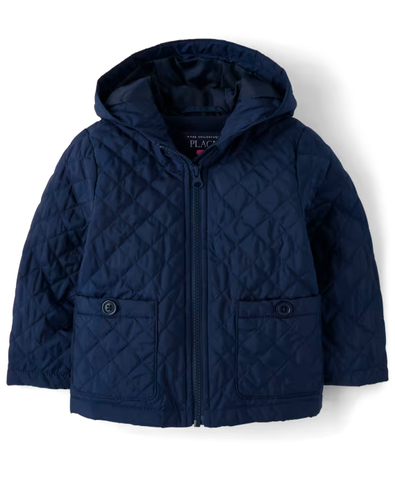Toddler Girls Quilted Jacket