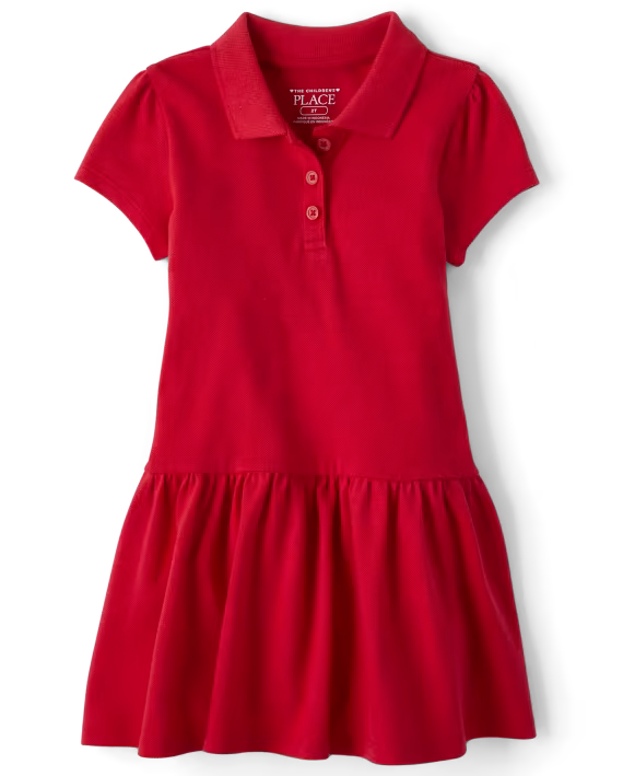 Toddler Girls Polo Dress