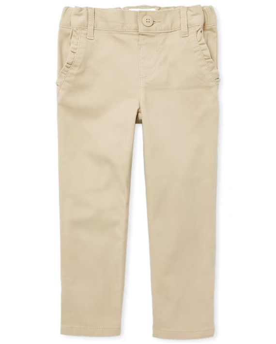 Toddler Girls Chino Pants